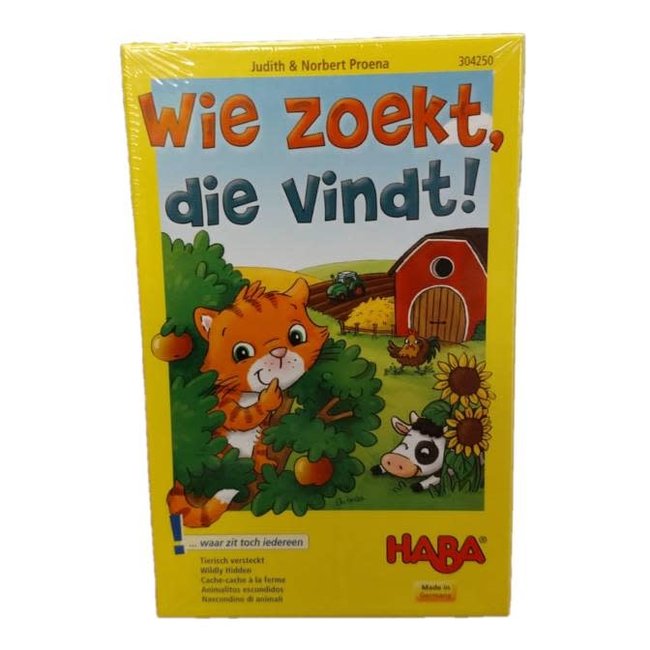 Wie zoekt die vindt!