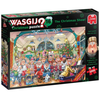 Wasgij Christmas 16 - The Christmas show - 2x 1000 st
