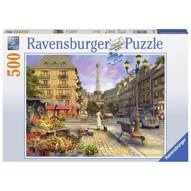 Ravensburger Puzzel 500 st Ravensburger - Wandeling door Parijs