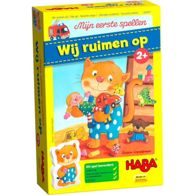 Wij ruimen op ( Mijn eerste spellen )