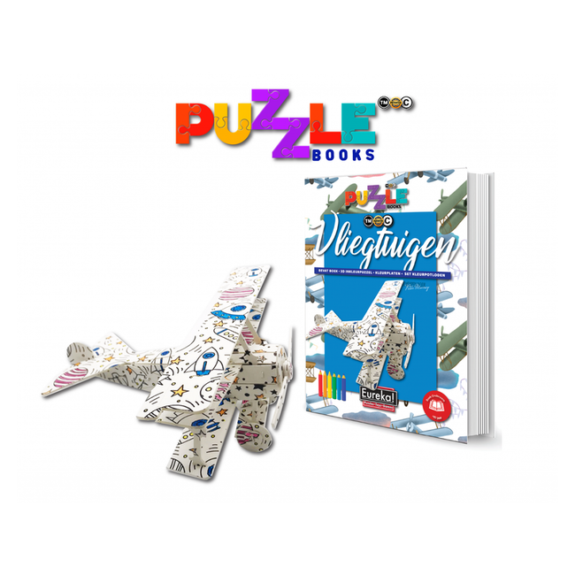 Eureka 3D Puzzle Books - Vliegtuigen