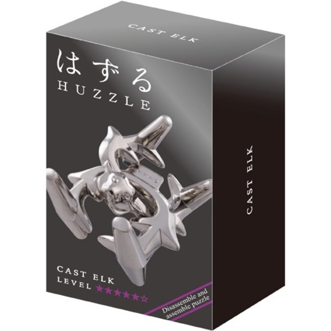 Huzzle Cast Puzzle - Elk*****