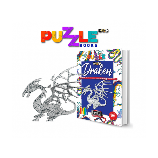 Eureka 3D Puzzle Books - Draken