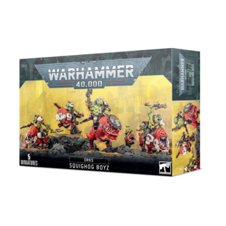 Games Workshop ORKS: SQUIGHOG BOYZ (50-54)