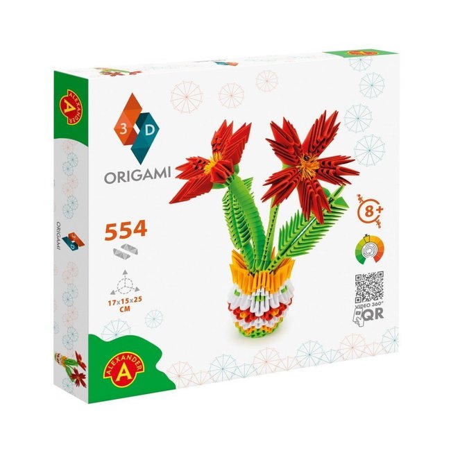ORIGAMI 3D - Flowerpot - 554pcs