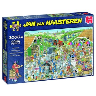 Jonge dame been verontschuldigen Jan van Haasteren - The Winery (3000 pieces) - Demo-Spel