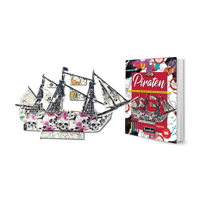 Eureka 3D Puzzle Books - Piraten (NL)