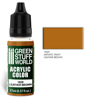 Green Stuff World Acrylic Color LEATHER BROWN