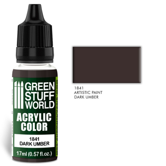 Green Stuff World Acrylic Color DARK UMBER