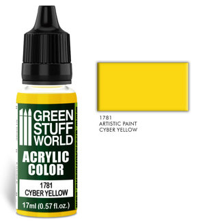 Green Stuff World Acrylic Color CYBER YELLOW