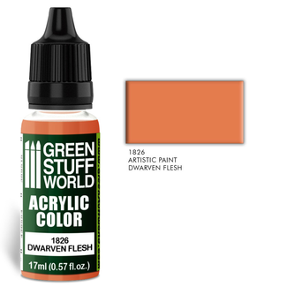 Green Stuff World acrylic color DWARVEN FLESH