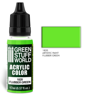 Green Stuff World Acrylic Color FLUBBER GREEN Green Stuff World Acrylic Color FLUBBER GREEN