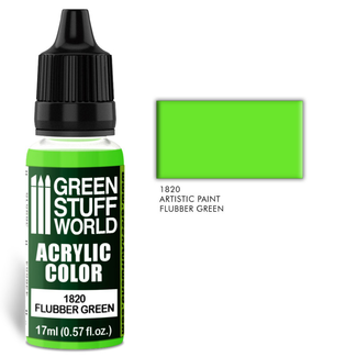 Green Stuff World Acrylic Color FLUBBER GREEN