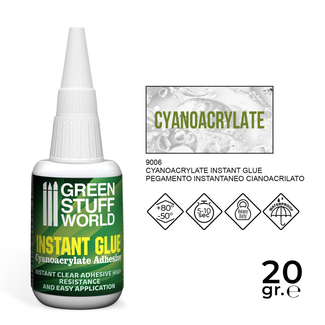 Green Stuff World Cyanocrylate Adhesive 20gr. (Superglue)