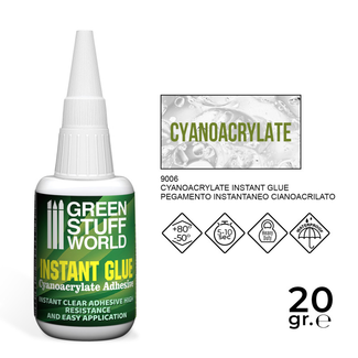 Green Stuff World GSW Cyanocrylate Adhesive 20gr. (Superglue)