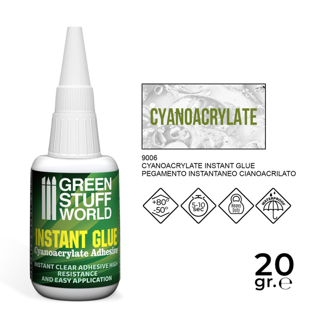 Cyanocrylate Adhesive 20gr. (Superglue)