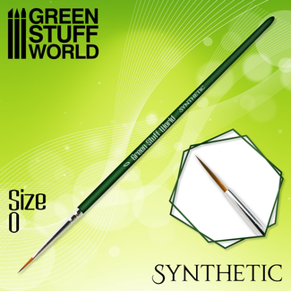 Green Stuff World GREEN SERIES Synthetic Brush - Size 0