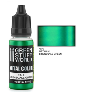 Green Stuff World Metallic Paint SIRENSCALE GREEN