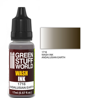 Green Stuff World Wash Ink ANDALUSIAN EARTH