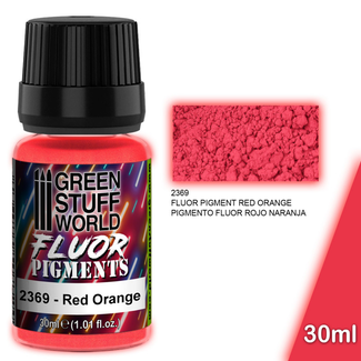 Green Stuff World Pigment FLUOR RED ORANGE