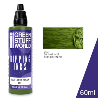Green Stuff World Dipping ink 60 ml - ACID GREEN DIP