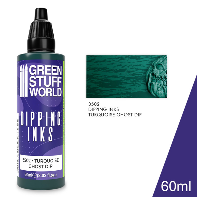 Green Stuff World Dipping ink 60 ml - TURQUOISE GHOST DIP