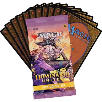 Wizards of the Coast MTG - Dominaria United Set Booster Display (30 Packs) single
