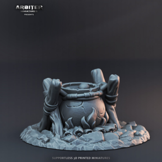 3D Printed Miniature - Scatter Pot - Dungeons & Dragons - Desolate Plains KS