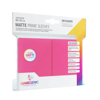 Gamegenic SLEEVES Pack Matte Prime Pink (100)