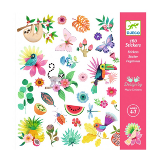 Djeco 160 Stickers - Paradijs