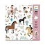 160 Stickers - Paarden