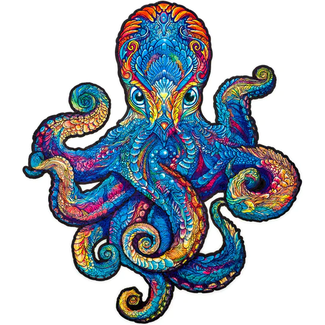 Unidragon Wooden puzzle Magnetic Octopus size Medium