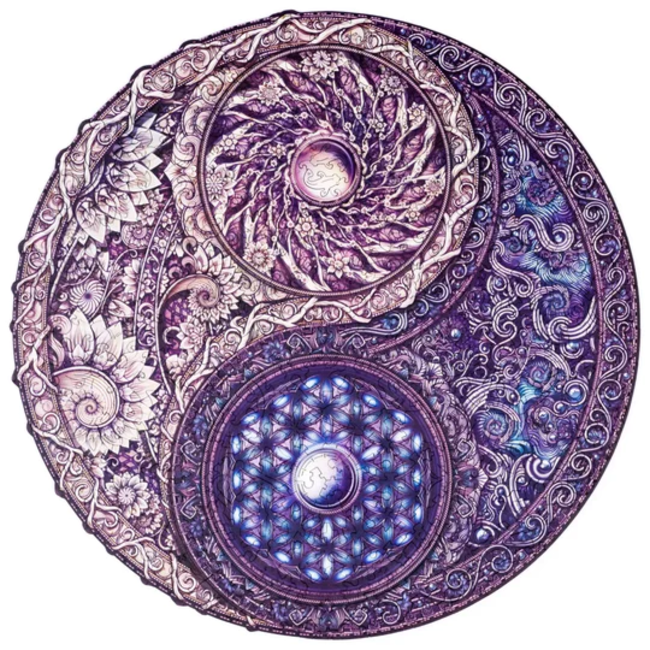Wooden puzzle Mandala Overarching Opposites size Medium