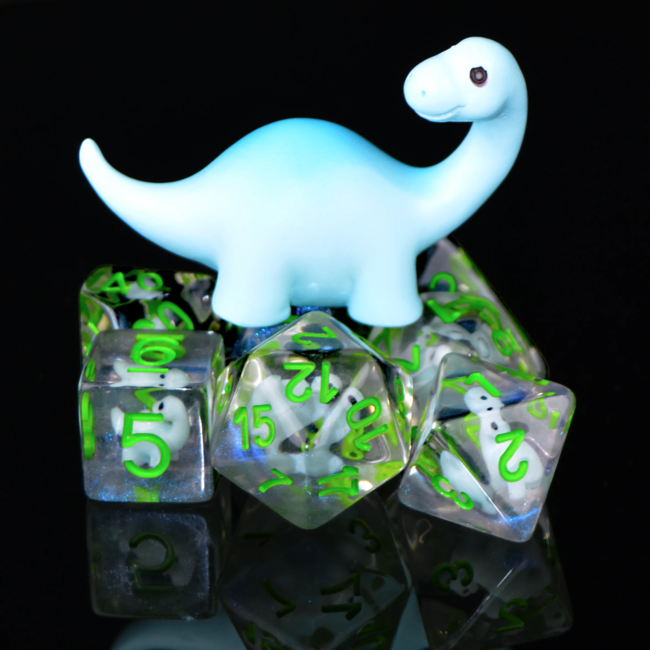 Dakota Irish Polydice - Dino dice