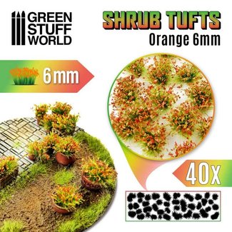 Green Stuff World Orange Shrub TUFT