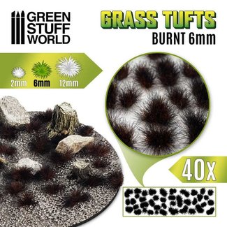 Green Stuff World Tufts 6mm - BURNT