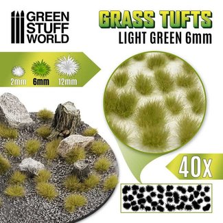 Green Stuff World Tufts 6mm - LIGHT GREEN