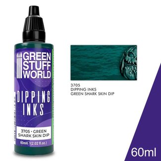 Green Stuff World Dipping ink 60 ml - GREEN SHARK SKIN DIP