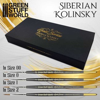 Green Stuff World Premium Brush Set - GOLD SERIES