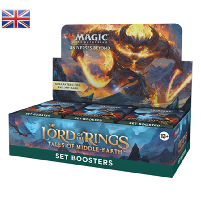 Wizards of the Coast MTG - The Lord of the Rings: Tales of Middle-earth Set Booster Display (30 Packs)