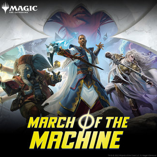 Inschrijving event MTG Pre-release March of the Machine