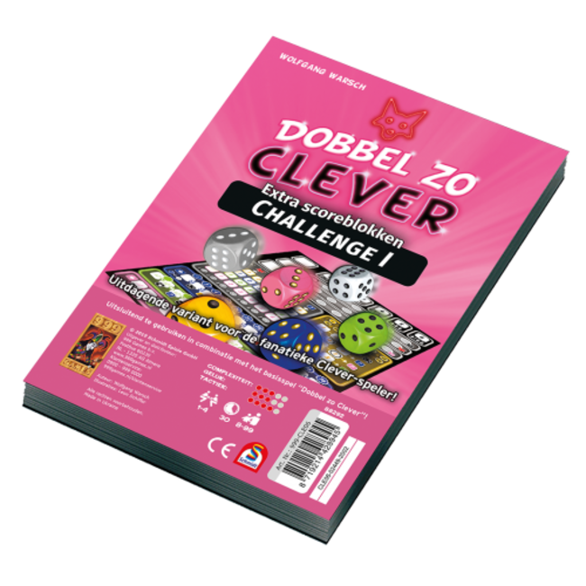 Dobbel Zo Clever Extra Scoreblokken Challenge I