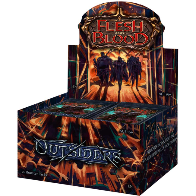 Flesh and Blood TCG - Outsiders Booster Display (24 Packs)