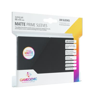 Gamegenic SLEEVES Pack Matte Prime Black (100)