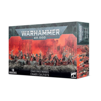 Games Workshop CHAOS SPACE MARINES: CHAOS CULTISTS (43-88)