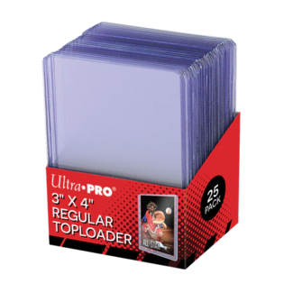 Ultra Pro Ultra Pro Regular Toploaders 3"x4" (25st)