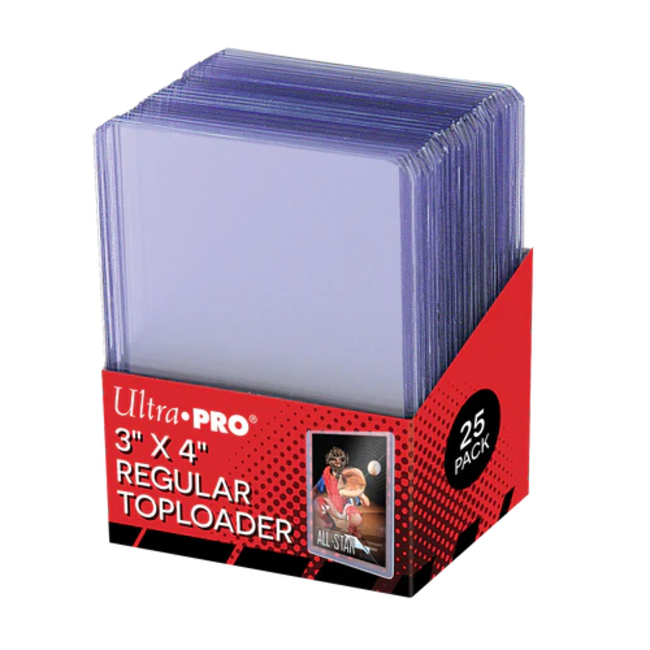 Ultra Pro Regular Toploaders 3"x4" (25st)