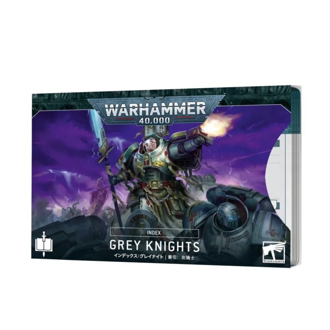 WH40K Index cards Grey Knights