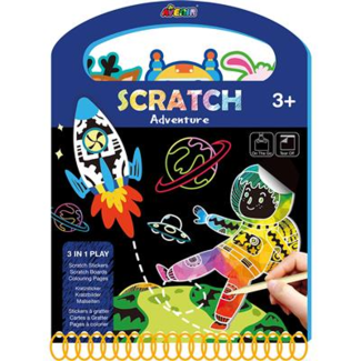 SCRATCH BOEK - AVONTUUR