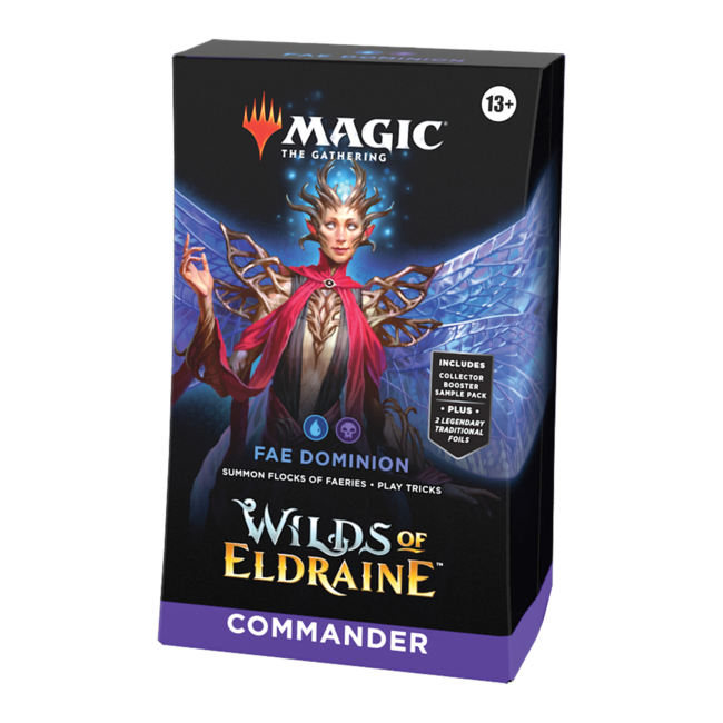 MTG - Wilds of Eldraine Commander Deck Fae Dominion